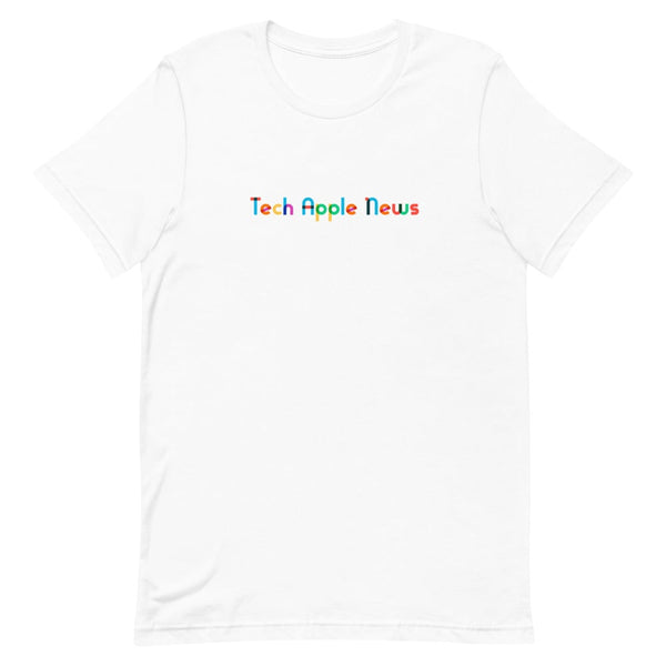 Tech Apple News Tee - White